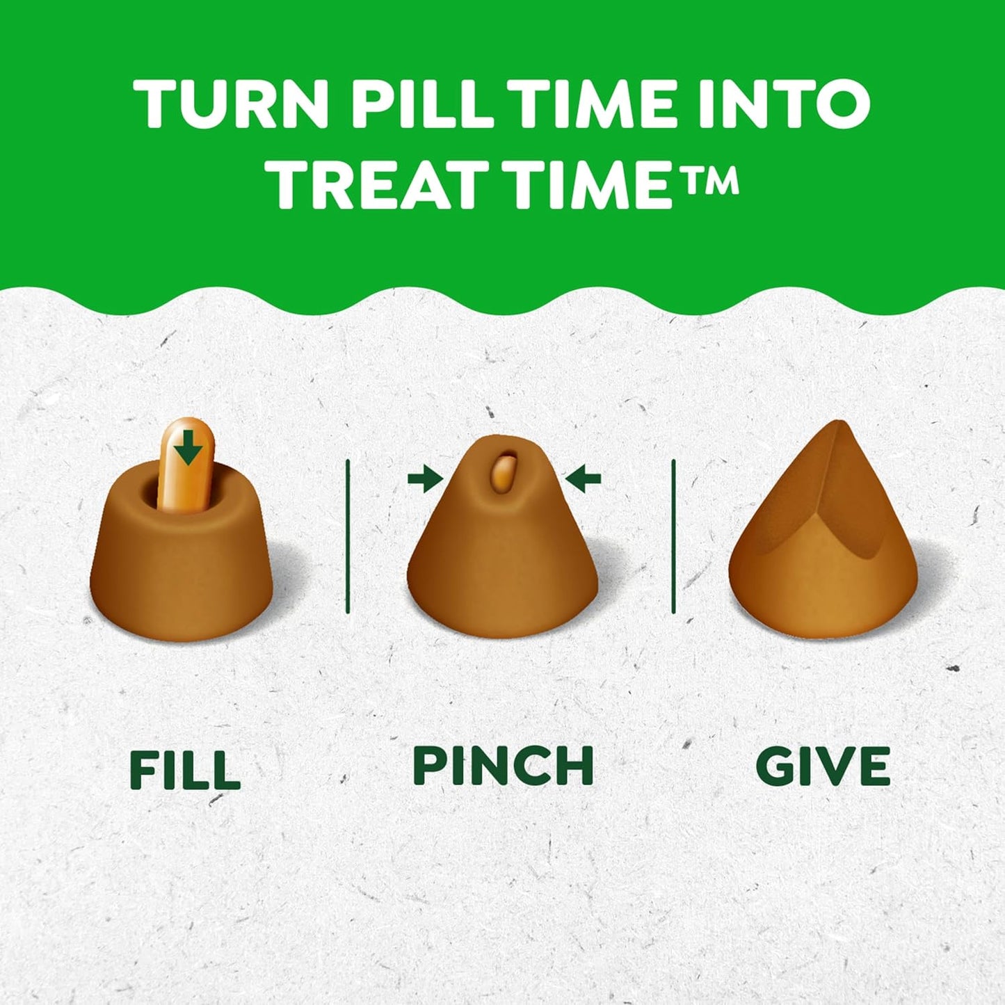 Pill Pockets for Dogs Large Size, Soft Dog Treats, with Real Peanut Butter, 7.9 Oz. Pouch (30 Treats)