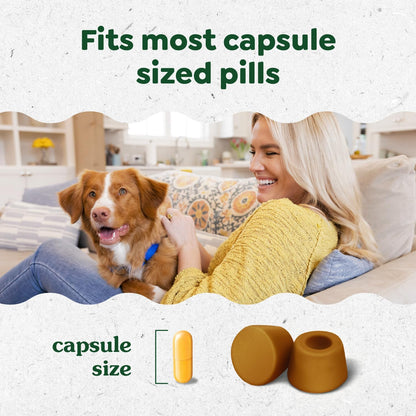 Pill Pockets for Dogs Large Size, Soft Dog Treats, with Real Peanut Butter, 7.9 Oz. Pouch (30 Treats)