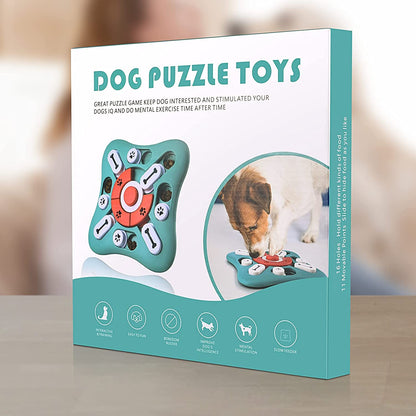 Dog Puzzle Toys, Treat Dispensing Dog Enrichment Toys for IQ Training and Brain