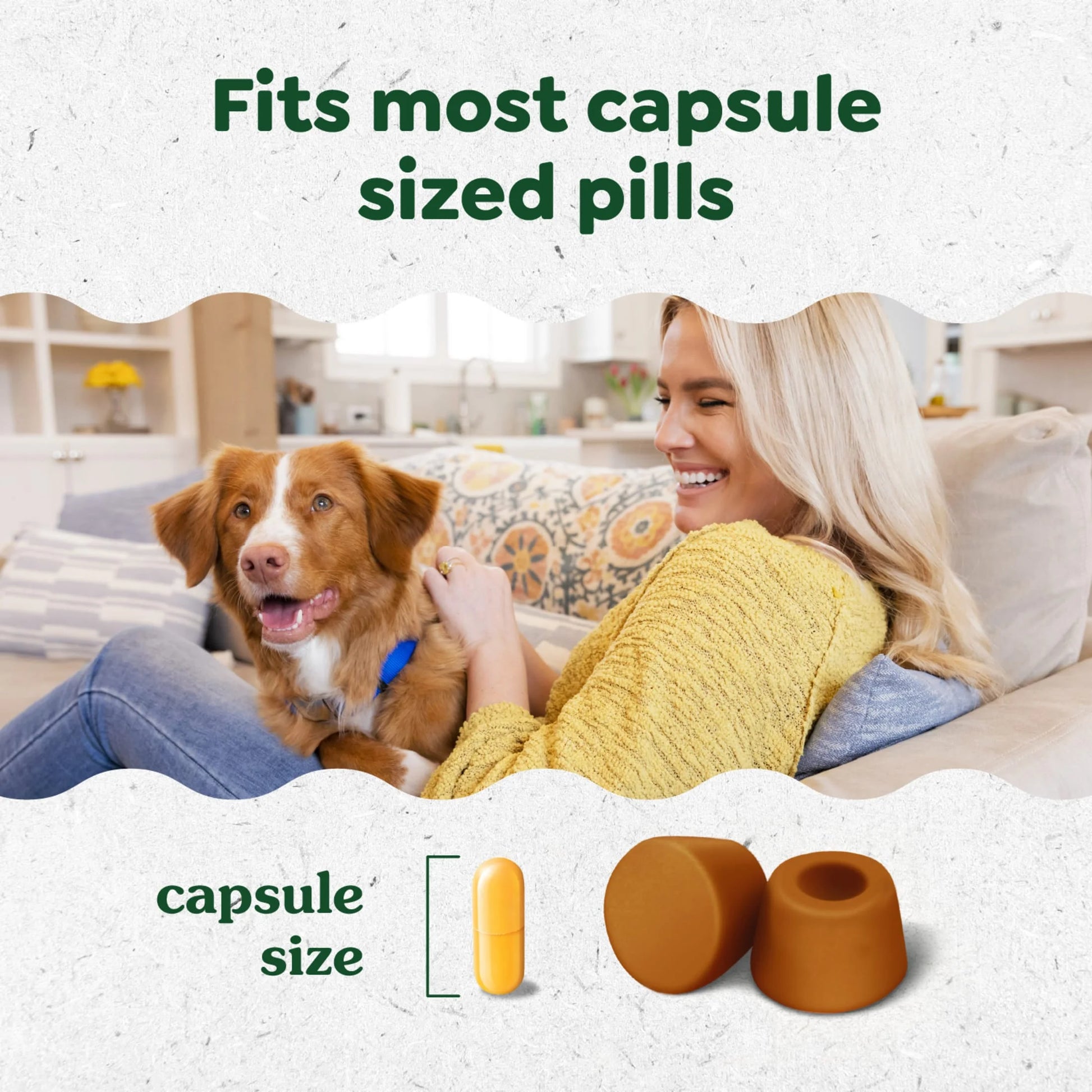 Pill Pockets for Dogs Chicken Flavor Large, Capsule Size Soft Dog Treats, 15.8 Oz, (60 Pk)