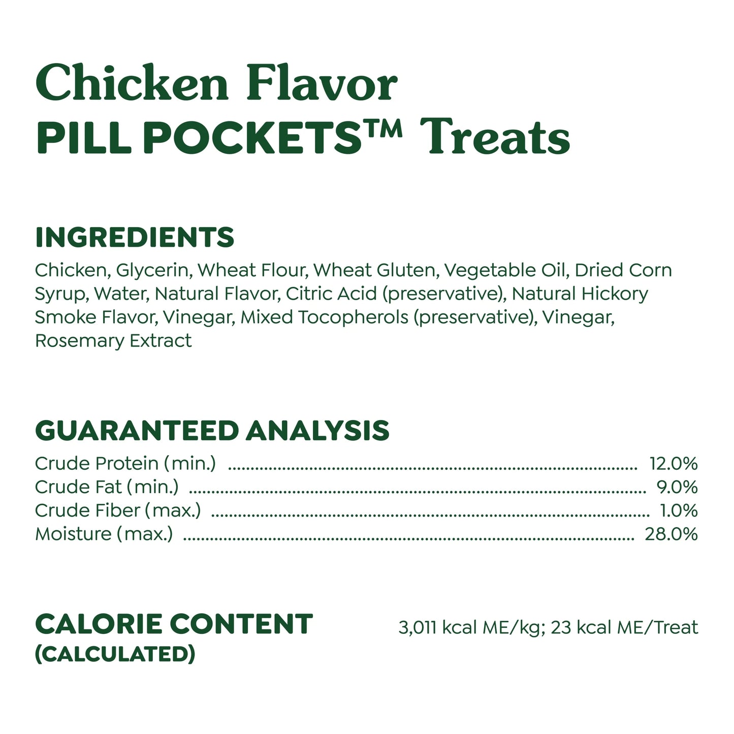 Pill Pockets for Dogs Chicken Flavor Large, Capsule Size Soft Dog Treats, 15.8 Oz, (60 Pk)