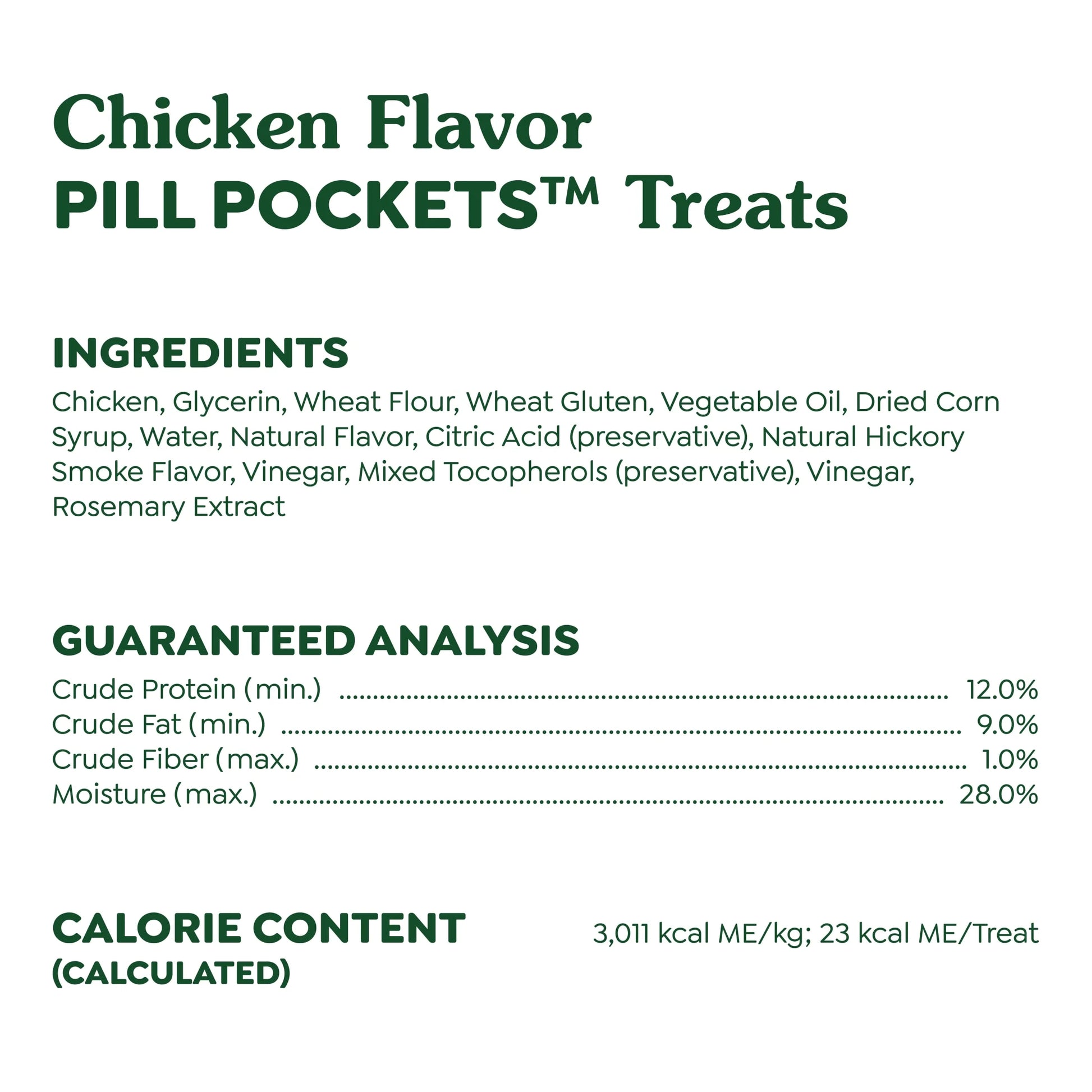 Pill Pockets for Dogs Chicken Flavor Large, Capsule Size Soft Dog Treats, 15.8 Oz, (60 Pk)