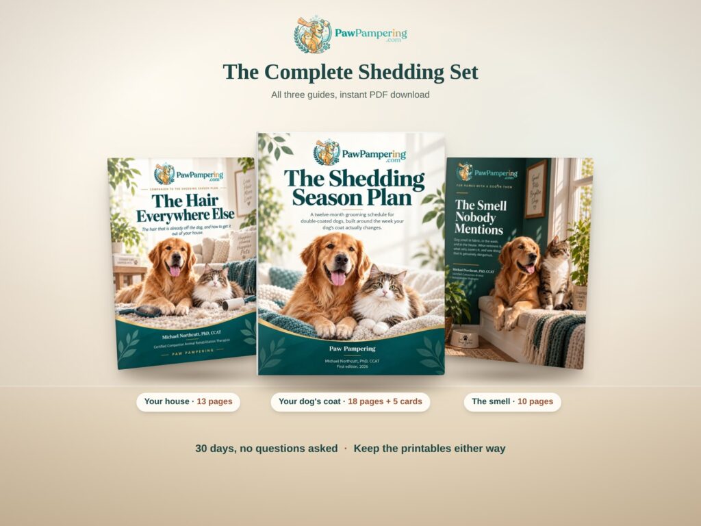 The Complete Shedding Set: The Hair Everywhere Else, The Shedding Season Plan and The Smell Nobody Mentions