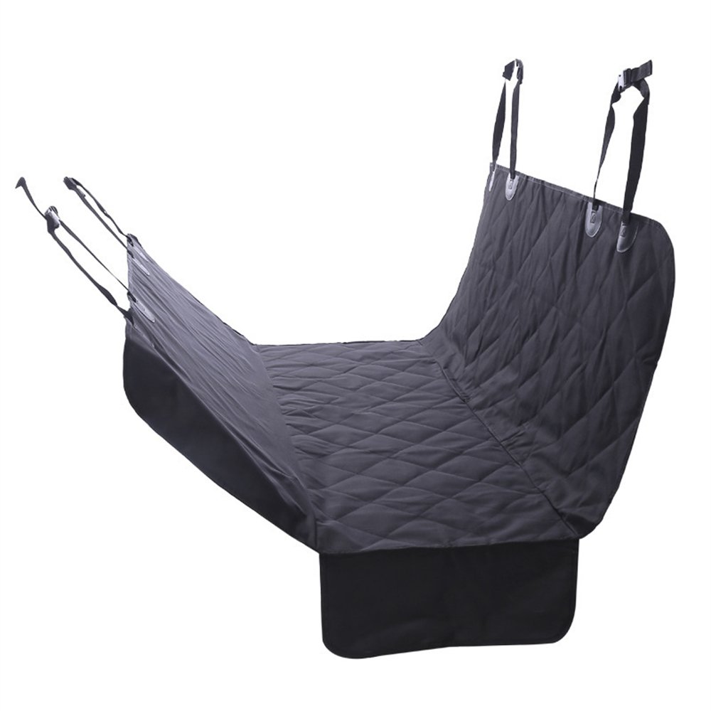 Back seat dog hammock with headrest straps, shown on its own